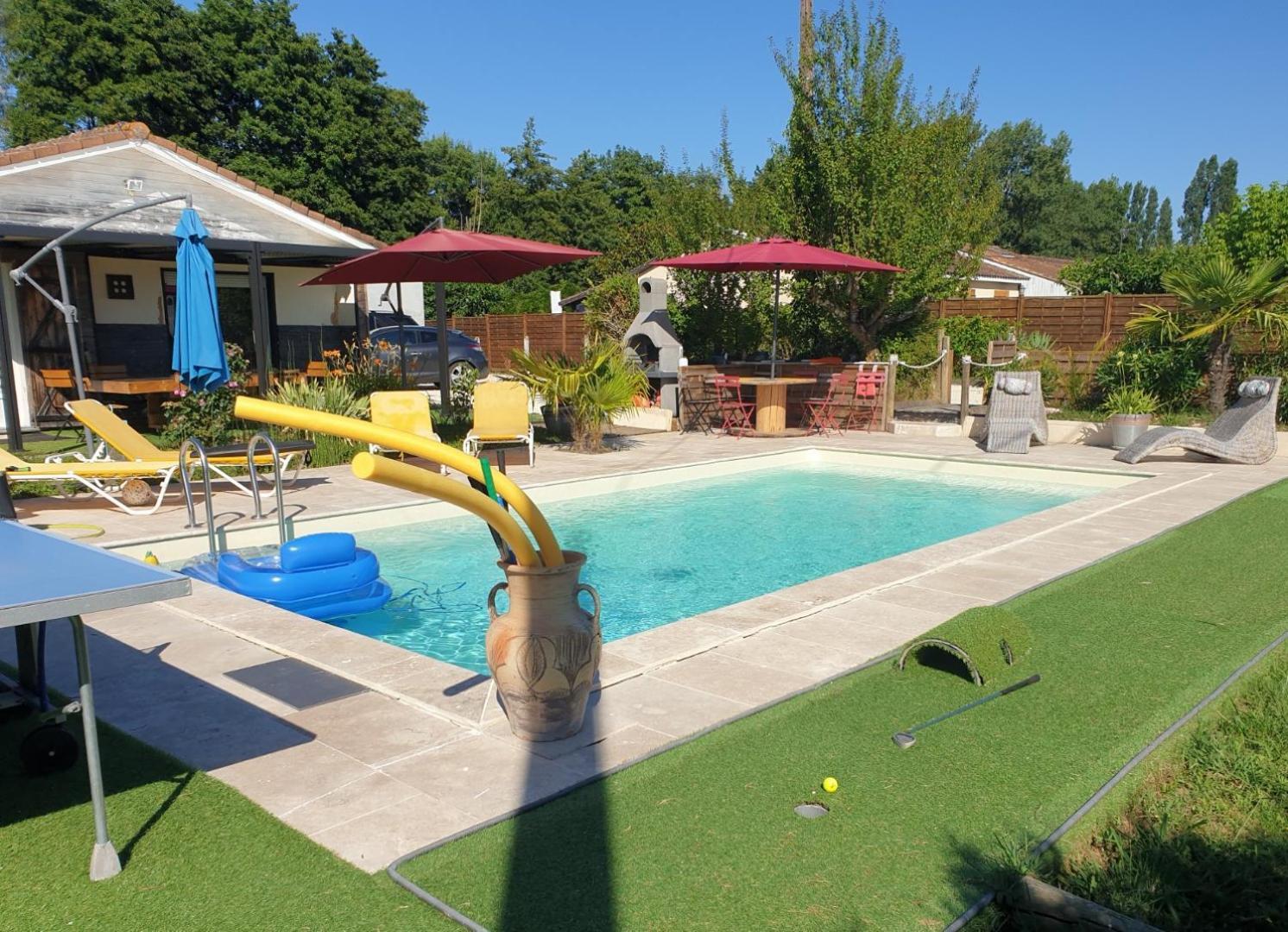 Maison Bertineau Proche Saint-Emilion Néac エクステリア 写真